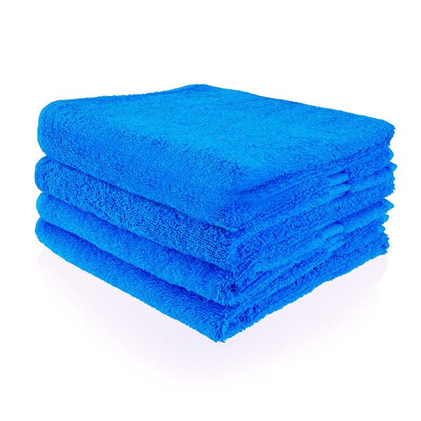 handdoek badhanddoek strandlaken kobalt blauw