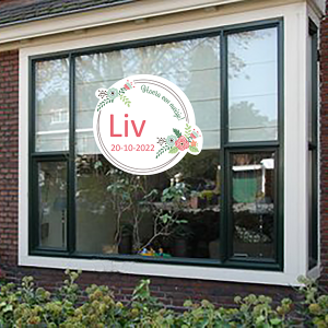 Raamstickers zelf ontwerpen op maat