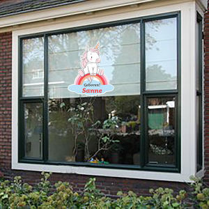 Raamsticker Eenhoorn