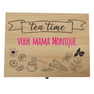 theedoos tea time voor mama