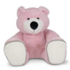 Gepersonaliseerde geboorteknuffel beer roze
