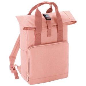 rugzak roll-top roze met naam