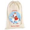 Sinterklaaszak sint op paard