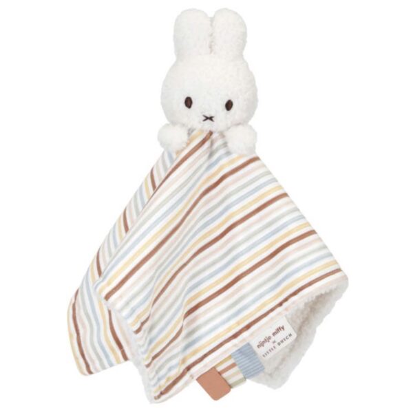 Knuffeldoekje Nijntje bunny stripes